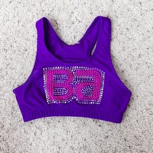 Brandon Allstars Bedazzled Sports Bra